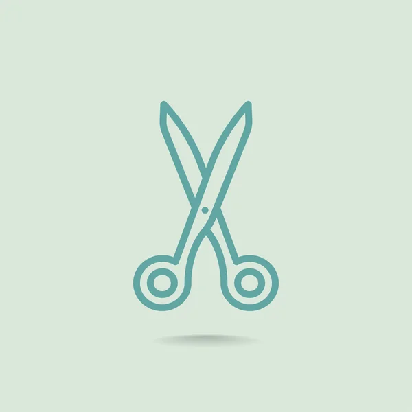 Scissors tool icon — Stock Vector