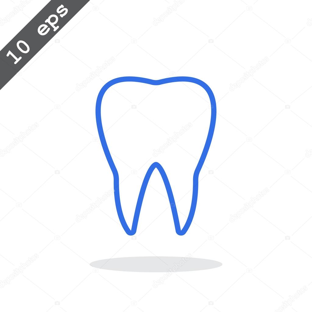 human tooth Icon