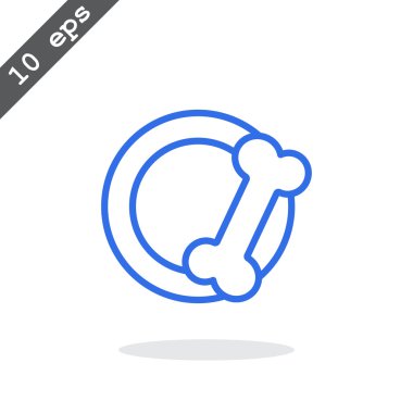 kase için gıda hayvan simgesi