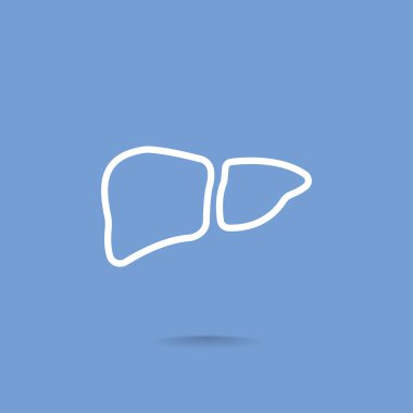  karaciğer organ simgesi