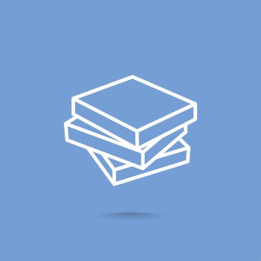 Kitaplar eğitim simgesi