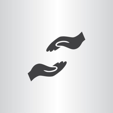 Yardım eller simgesini