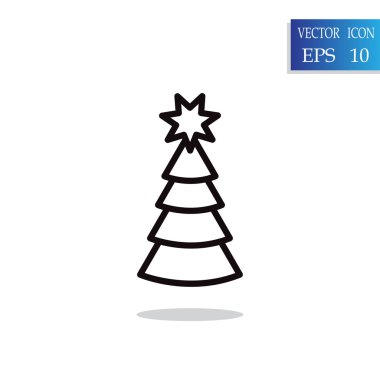 Noel ağacı simgesini