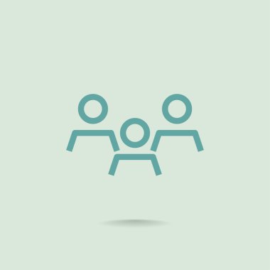 Grup insanların web simgesi