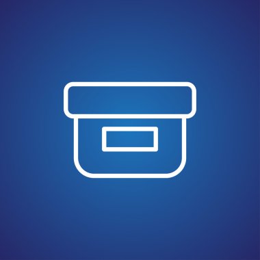 yiyecek kabı simgesi