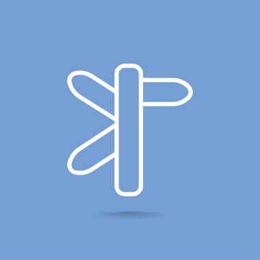 yön işareti simgesi