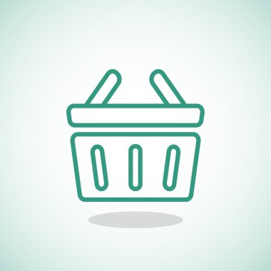 Alışveriş sepeti simgesi