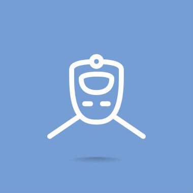 yolcu treni simgesi.