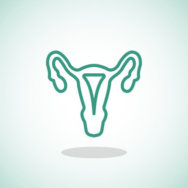 kadın üreme organları simgesi