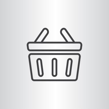 Alışveriş sepeti simgesi