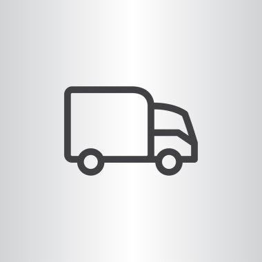 eve teslim, web simgesi.