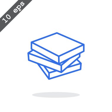 Kitaplar eğitim simgesi