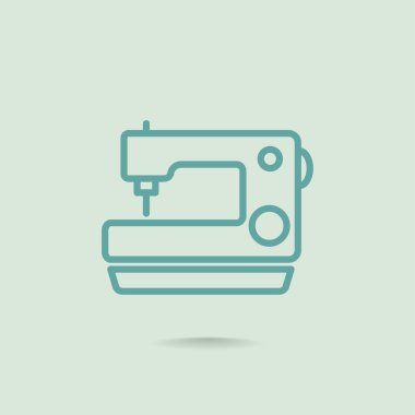 Dikiş makinesi simgesi