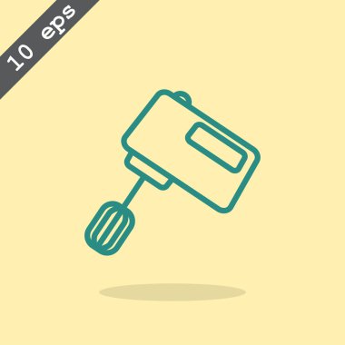 Mutfak karıştırıcı simgesi