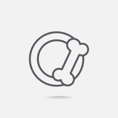 kase için gıda hayvan simgesi