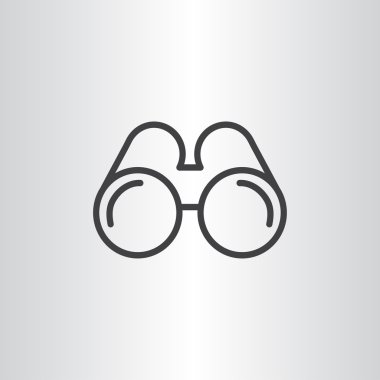 Gözleri dürbün simgesi