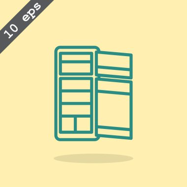 mutfak buzdolabı simgesi