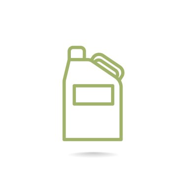 Bidon petrol simgesiyle