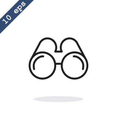 Gözleri dürbün simgesi