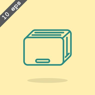 mutfak ekmek kızartma makinesi simgesini