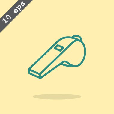 Hakem düdük simgesi