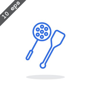  kaşık ve spatula simgesi