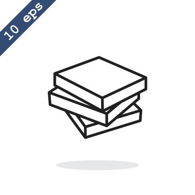 Kitaplar eğitim simgesi