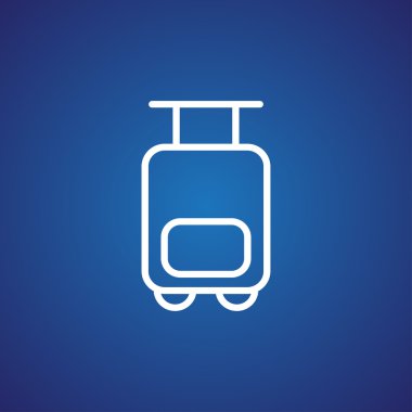 turist çanta simgesi