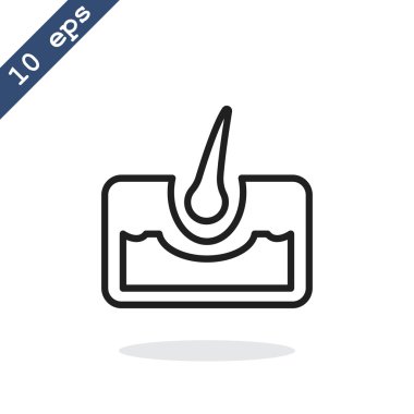 insan saçı simgesi 