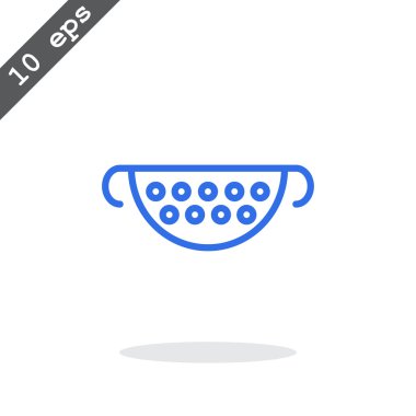 mutfak kevgir simgesi