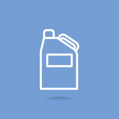 Bidon petrol simgesiyle