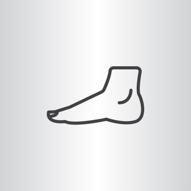 İnsan ayağı simgesi 