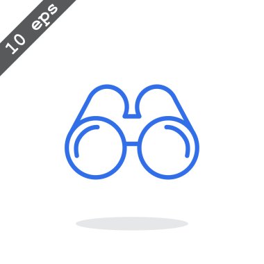 Gözleri dürbün simgesi