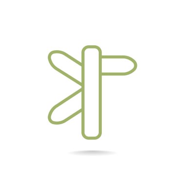 yön işareti simgesi