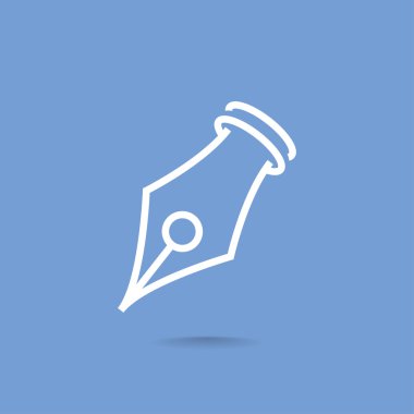 mürekkep kalem ucu simgesi