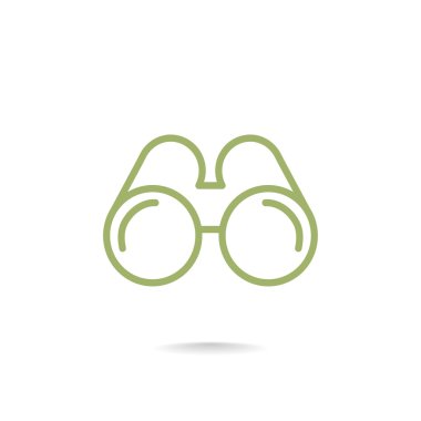 Gözleri dürbün simgesi