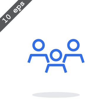 Grup insanların web simgesi