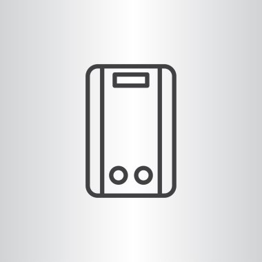 gaz su ısıtıcı simgesi