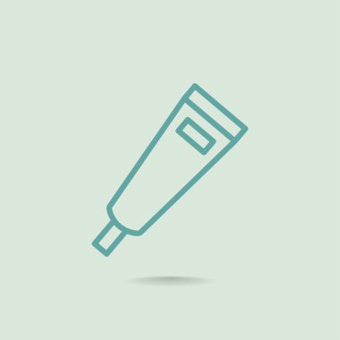 Jel, köpük veya sıvı sabun şişe simgesi