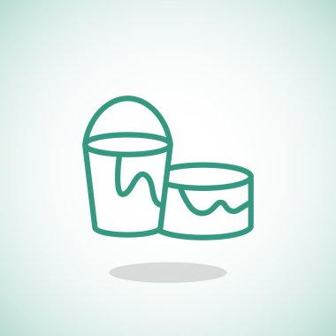 boya kutuları simge