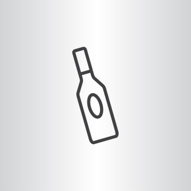 cam şişe sıvı simgesi