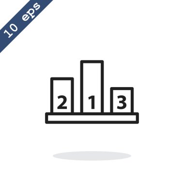 Kazanan podyum simgesi