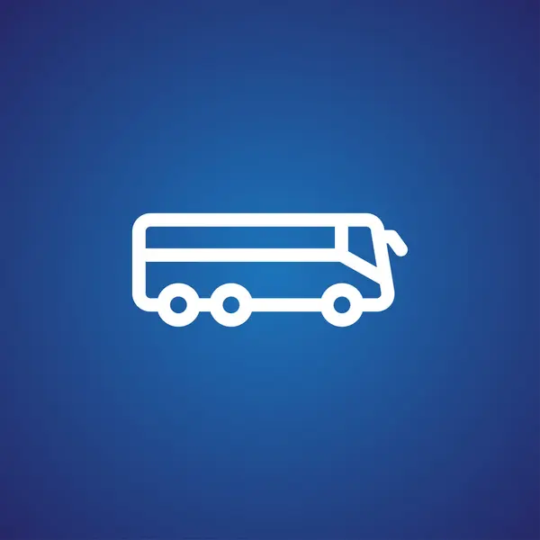Utasok busz ikon — Stock Vector