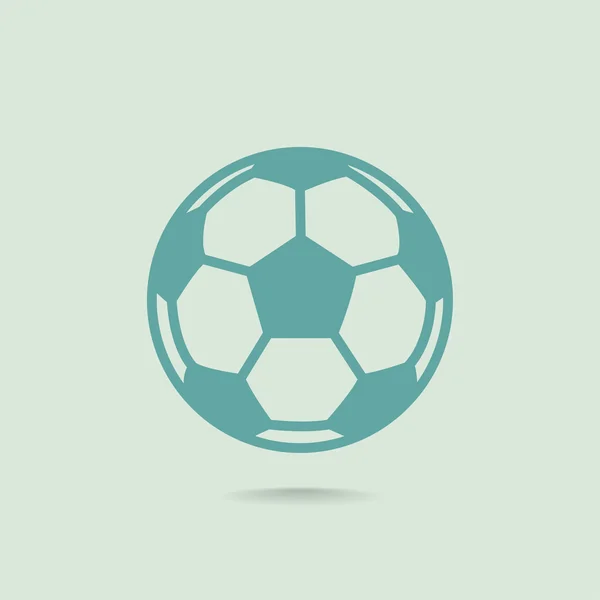 Soccer ball icon — Stock Vector