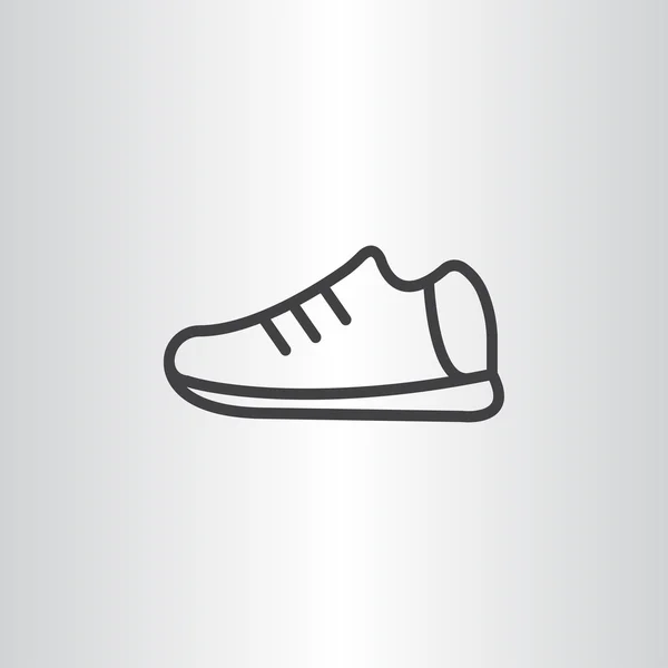 Sport shoe icon — Stock Vector