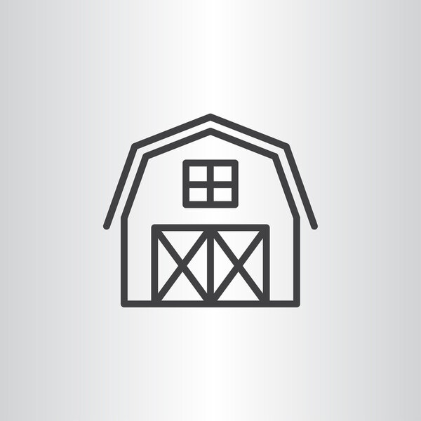 hangar building icon