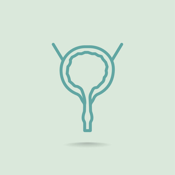Urinary bladder icon