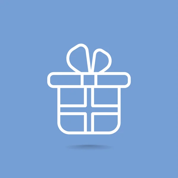 Cadeaudoospictogram — Stockvector