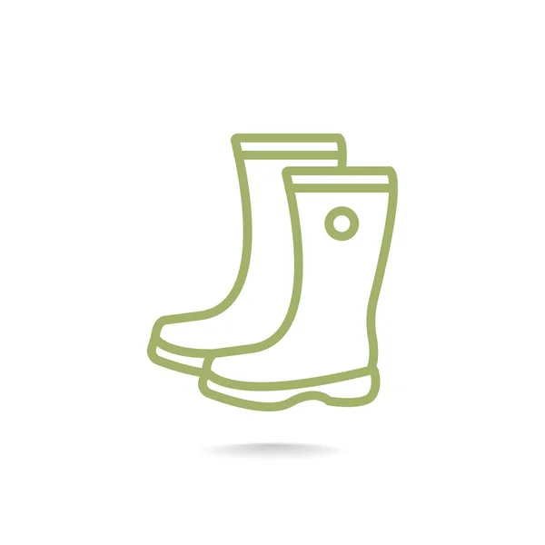 Ikona dvě boty — Stockový vektor