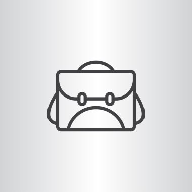 okul çantası simgesi